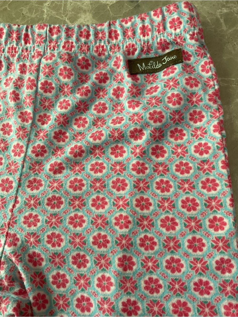 Matilda Jane Pjs set floral deer ruffles